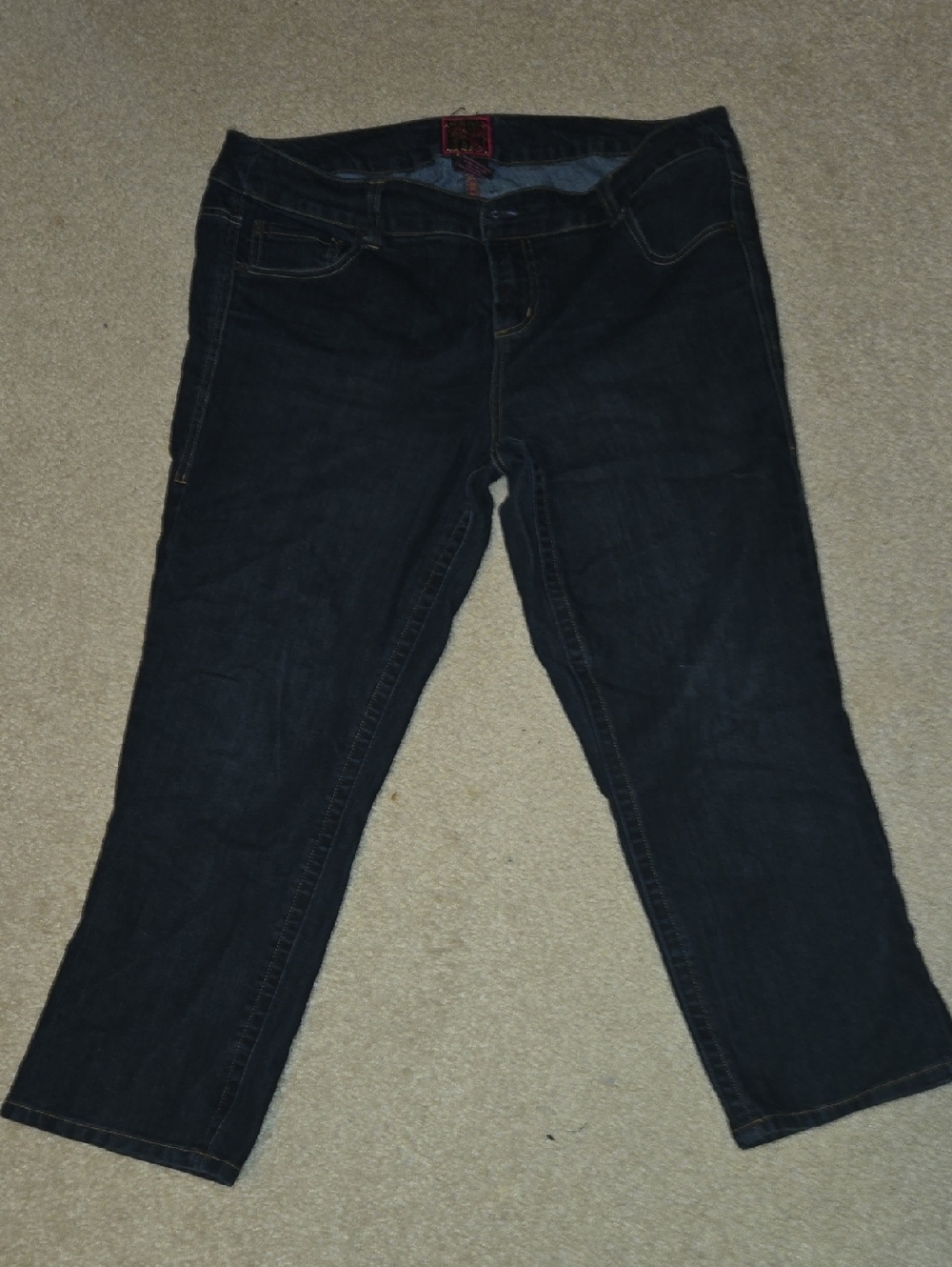 torrid Dark Indigo Relaxed Boyfriend Jeans